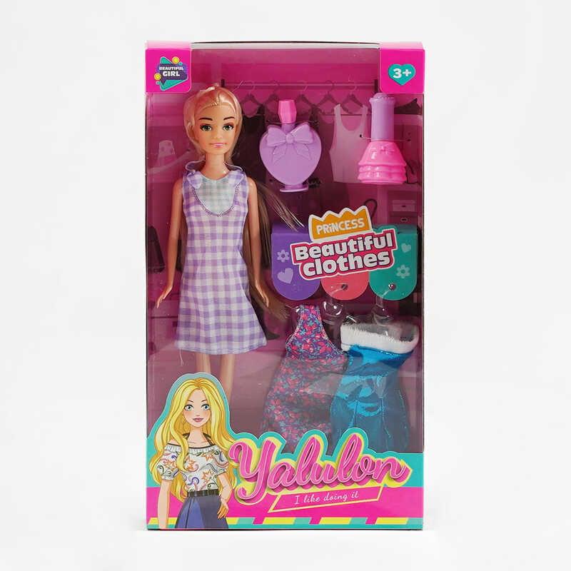 Лялька YL 820-2 сукні, аксесуари, висота 30 см, в коробці