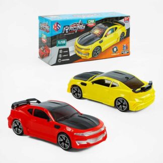 Машинка 11-1 2 види, звуки та мелодії, 3D-підсвічування, колеса вільного ходу, в коробці