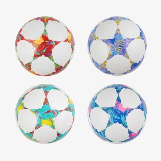 М`яч футбольний C 70309 4 види, материал мягкий PVC, вага 330-350 грамм, гумовий балон, розмір №5...