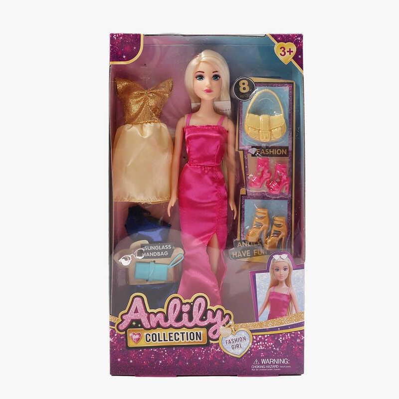 Лялька 616052 A висота: 30 см, взуття, аксесуари, знімний одяг, в коробці