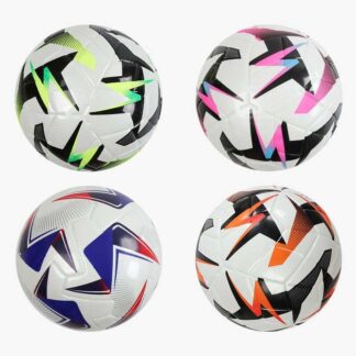 М`яч футбольний M 50360 4 види, вага 420 грамів, матеріал PU, гумовий балон, ВИДАЄТЬСЯ ТІЛЬКИ МІК...