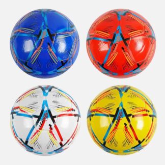 М`яч футбольний С 62383 "TK Sport" 4 кольори, вага 300-310 грамів, гумовий балон, матеріал PVC, р...