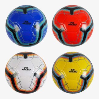 М`яч футбольний С 62395 "TK Sport" 4 кольори, вага 300-310 грамів, гумовий балон, матеріал PVC, р...