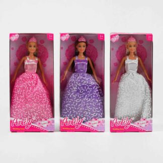 Лялька 99132 3 види, весільна сукня, діадема, в коробці, ВИДАЄТЬСЯ ТІЛЬКИ МІКС ВИДІВ