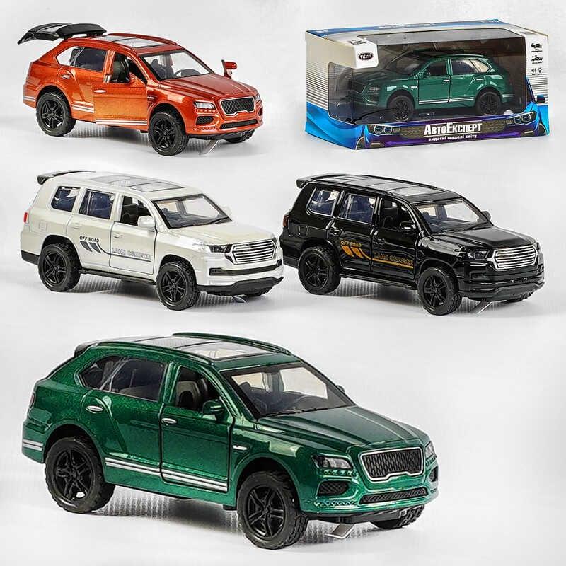 Машинка MG - 02106 "Авто Експерт" 4 види, металопластик, 1:36, звук, світло, інерція, відчиняютьс...