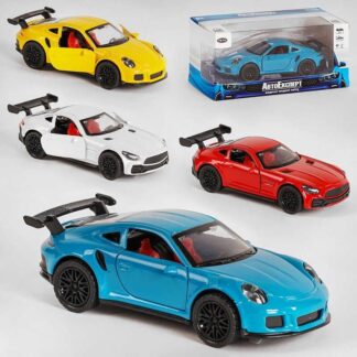 Машинка MG - 10253 "Авто Експерт", 4 види, 1:36, світло, звук, інерція, в коробці ВИДАЄТЬСЯ МІКС...