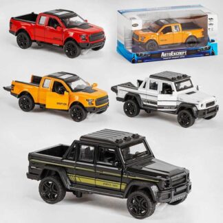 Машинка MG - 20364 "Авто Експерт", 4 види, 1:36, світло, звук, інерція, в коробці ВИДАЄТЬСЯ МІКС...