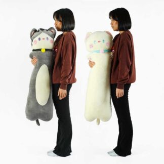 М`яка іграшка M 16943 “Котик”, висота 1.1 м, 2 види