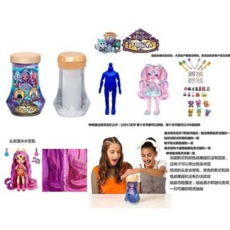 Лялька DK 130 15 см, лялька-сюрприз, шарнірні суглоби, аксесуари, взуття, наліпки, у тубі