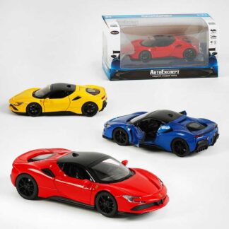 Машинка TK - 19002 "Авто Експерт", 3 кольори, металопластик, 1:32, звук, світло, інерція, рухомі...
