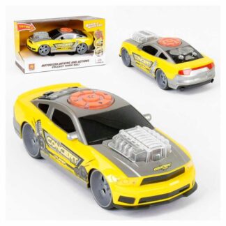 Машинка WY 100 B световые и звуковые эффекты, в коробке