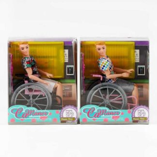 Лялька KQ 159 A 2 види, висота 33 см, візочок, медичне приладдя, в коробці