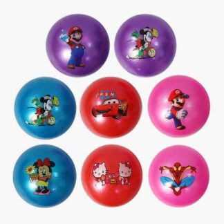 М’яч гумовий F 43262 4 кольори, діаметр - 18 см, ВИДАЄТЬСЯ ТІЛЬКИ МІКС ВИДІВ