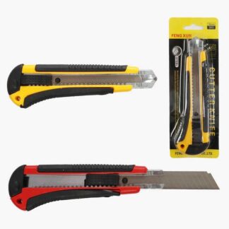 Ніж канцелярський C 72958 ЦІНА ЗА 1 ШТУКУ, 18 мм, на листі