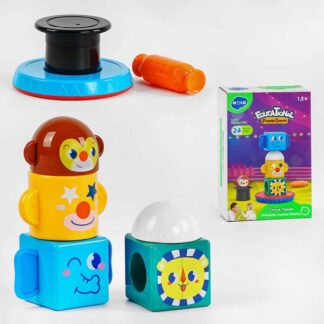 Магнітна гра E 7981 "Hola", арена цирку, 8 магнітів, 24 види складання гри, в коробці