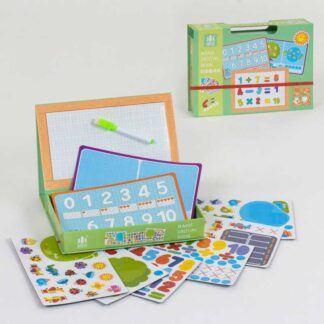 Магнітна дошка C 39986 маркер на водній основі, математика, в коробці