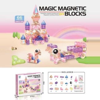 Магнітний конструктор 4400 66 деталей, в коробці