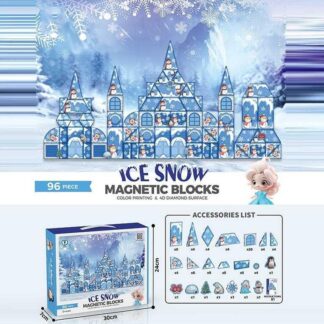 Магнітний конструктор 4405 96 деталей, в коробці