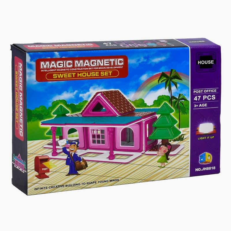 Магнітний конструктор JH 8818 "Пошта", 47 деталей, в коробці