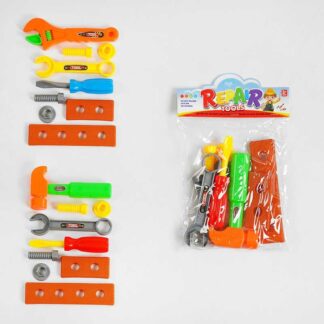 Набір інструментів 7041 2 види, 7 елементів, у пакеті