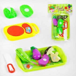 Набір овочів M 110 на липучках, таця, ніж, у пакеті