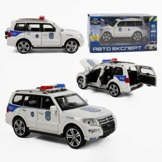 Машина 51282 "Авто Експерт", масштаб 1:32, світло, звук, інерція, відчиняються двері, багажник, к...