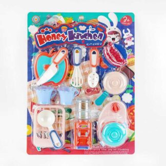 Набір посуду 7589 16 елементів, на листі