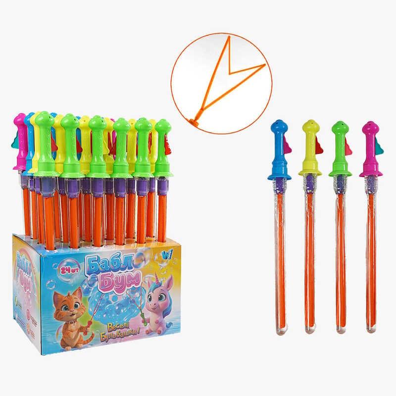 Мильні бульбашки ТК 20208 "WToys" 24 ШТУКИ В БЛОЦІ