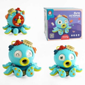 Музична гра EA 012 "Восьминіг", мелодії, світло, ОЗВУЧУВАННЯ АНГЛІЙСЬКОЮ, колесо вільного ходу, б...