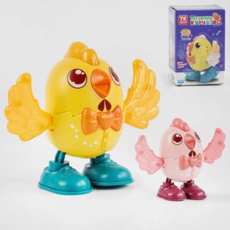 Музичне курчатко 61798 "TK Group", ОЗВУЧУВАННЯ УКРАЇНСЬКОЮ МОВОЮ, 2 кольори, танцює, підсвічуванн...