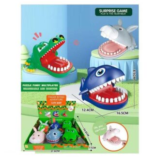 Набір зубастиків 85101 ЦІНА ЗА 6 ШТУК В БЛОЦІ, механічний, довжина - 16 см, в коробці