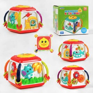 Музичний мультибокс “Музичні веселощі” TK - 20119 "TK Group", ОЗВУЧ. УКР. МОВОЮ, 4 пісні, 3 казки...