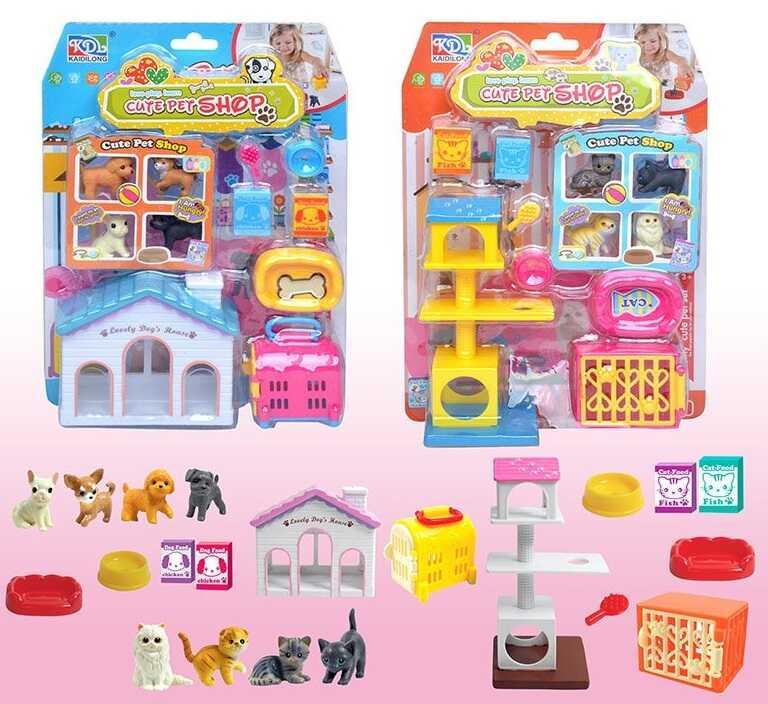 Набір тварин KLD 888-28 А 2 види, на листі