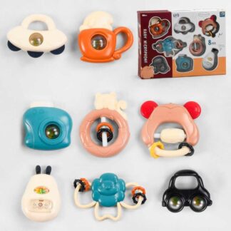 Набор погремушек 606 8 погремушек, в коробке