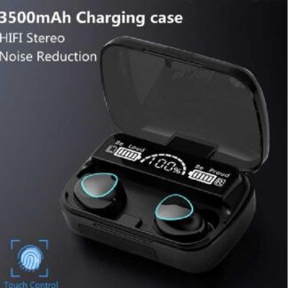 Навушники C 64882 TWH, зарядний кейс, сенсорний контроль, змінні амбушюри, USB, Bluetooth 5.3, у...