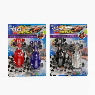 Набір машин 132 F 2 види, 2 машинки, гоночний карт, на листі