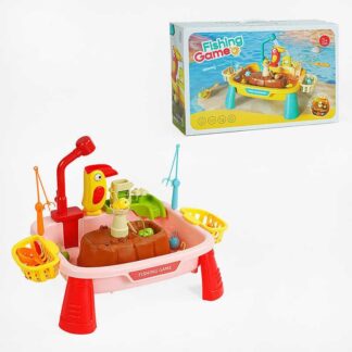 Риболовля L 666-79 A автоматичний млинок, електричний цикл води, 2 вудки, черпак, кошики, в коробці