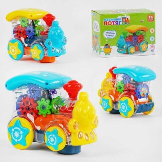 Розвивальний потяг 92977 “TK Group”, ОЗВУЧУВАННЯ УКРАЇНСЬКОЮ МОВОЮ, вільний хід, підсвічування, у...