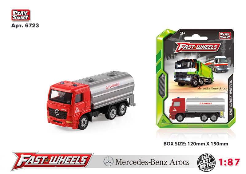 Спецтехніка 6723 "Play Smart", "Цистерна", металопластик, на листі