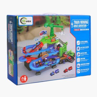 Трек 668-26 “Копальня”, 2 потяги-вагонетки, підіймальний кран, автоматичний підіймач, музика, під...