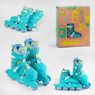 Ролики 76933-XS розмір 26-29 колір СИНІЙ, колеса PU, устілка – 15-16.5 см, d колес – 6 см, в коробці