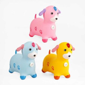 Стрибун гумовий C 60276 3 види, “Песик”, ВИДАЄТЬСЯ МІКС ВИДІВ