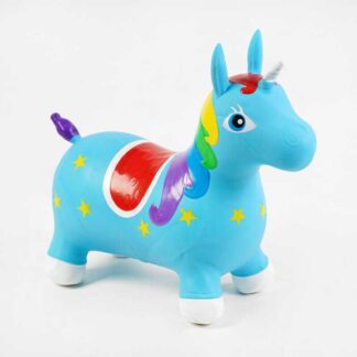 Стрибун гумовий M 02521 "Єдиноріг", вага 1300 грамів, у пакеті