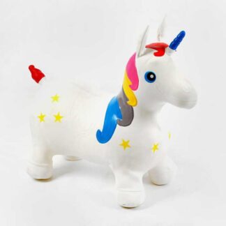 Стрибун гумовий M 02527 "Єдиноріг", вага 1300 грамів, у пакеті