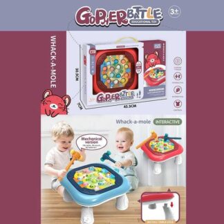 Стукалка 8616 2 кольори, механічна, 2 молоточки, в коробці