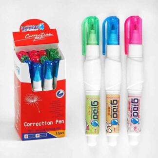 Олівець корегуючий С 60683 ЦІНА ЗА 12 ШТУК В БЛОЦІ, діаметр 0,8 мм, об`єм 6 мл