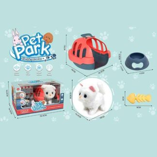 Улюбленець RA 001-14 “Кошеня”, ходить, звуки, переноска, аксесуари, на батарейках, в коробці