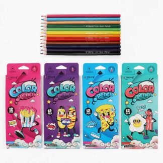 Олівці C 72684 4 види, 12 штук, в коробці, ВИДАЄТЬСЯ ТІЛЬКИ МІКС ВИДІВ