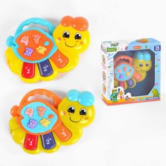 Пианино 59489 "ТК Group", УКРАИНСКОЕ ОЗВУЧИВАНИЕ, "Улитка", 2 вида, подсветка, изучение цифр, мел...