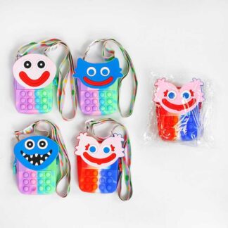 Сумочка С 53274 4 види, герої гри, 13*11,5 см, довжина ременця 110 см